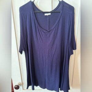 Navy Blue Women's Top